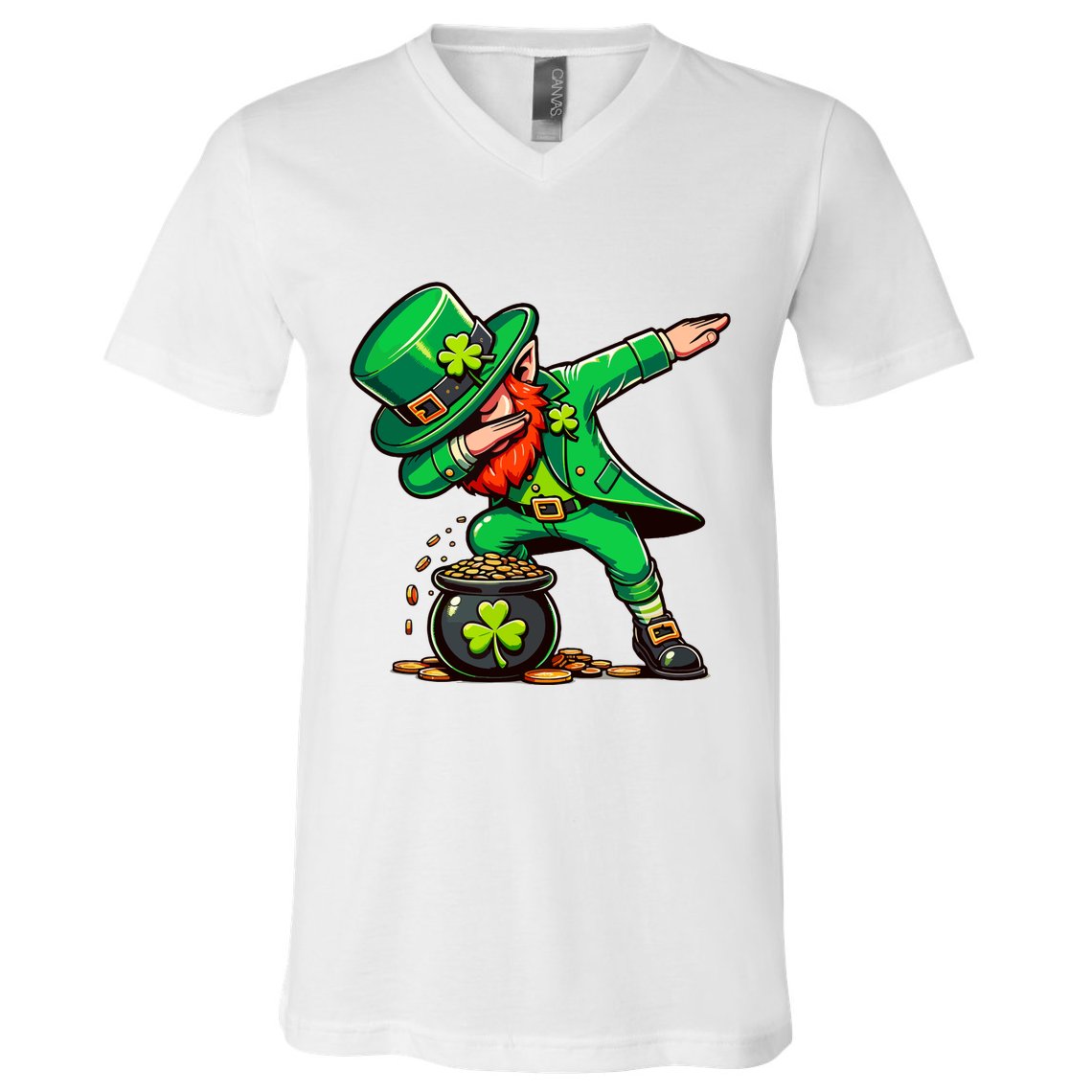 Dab Dance V-Neck T-Shirt