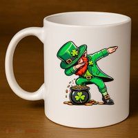 Dab Dance 11oz C Handle Ceramic Mug