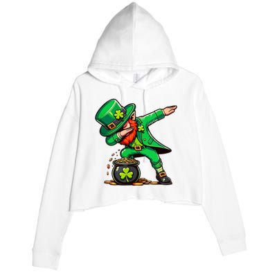 Dab Dance Crop Fleece Hoodie