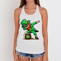 Dab Dance Women's Knotted Racerback Tank