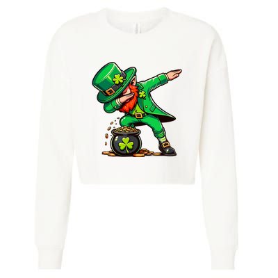 Dab Dance Cropped Pullover Crew