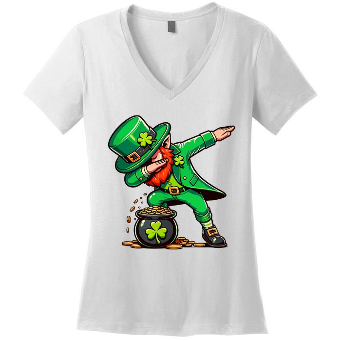 Dab Dance Women's V-Neck T-Shirt