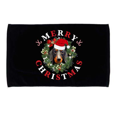 Dachshund Dachshund Dog Dachshund Christmas Cute Gift Microfiber Hand Towel