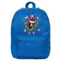 Dachshund Dachshund Dog Dachshund Christmas Cute Gift 16 in Basic Backpack