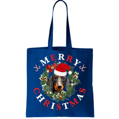 Dachshund Dachshund Dog Dachshund Christmas Cute Gift Tote Bag