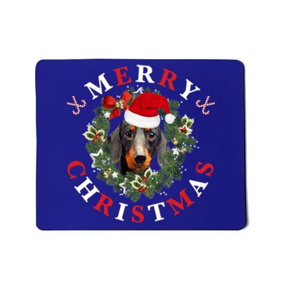 Dachshund Dachshund Dog Dachshund Christmas Cute Gift Mousepad