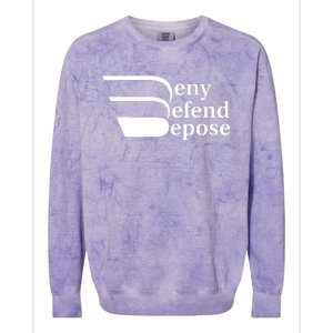 Deny Defend Depose Colorblast Crewneck Sweatshirt