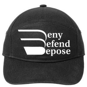 Deny Defend Depose 7-Panel Snapback Hat