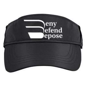 Deny Defend Depose Adult Drive Performance Visor