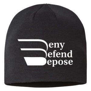 Deny Defend Depose Sustainable Beanie