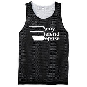 Deny Defend Depose Mesh Reversible Basketball Jersey Tank