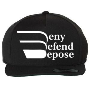 Deny Defend Depose Wool Snapback Cap