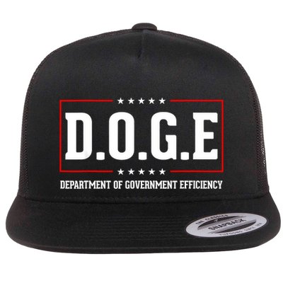 Doge D.O.G.E Department Of Government Efficiency Flatbill Hat