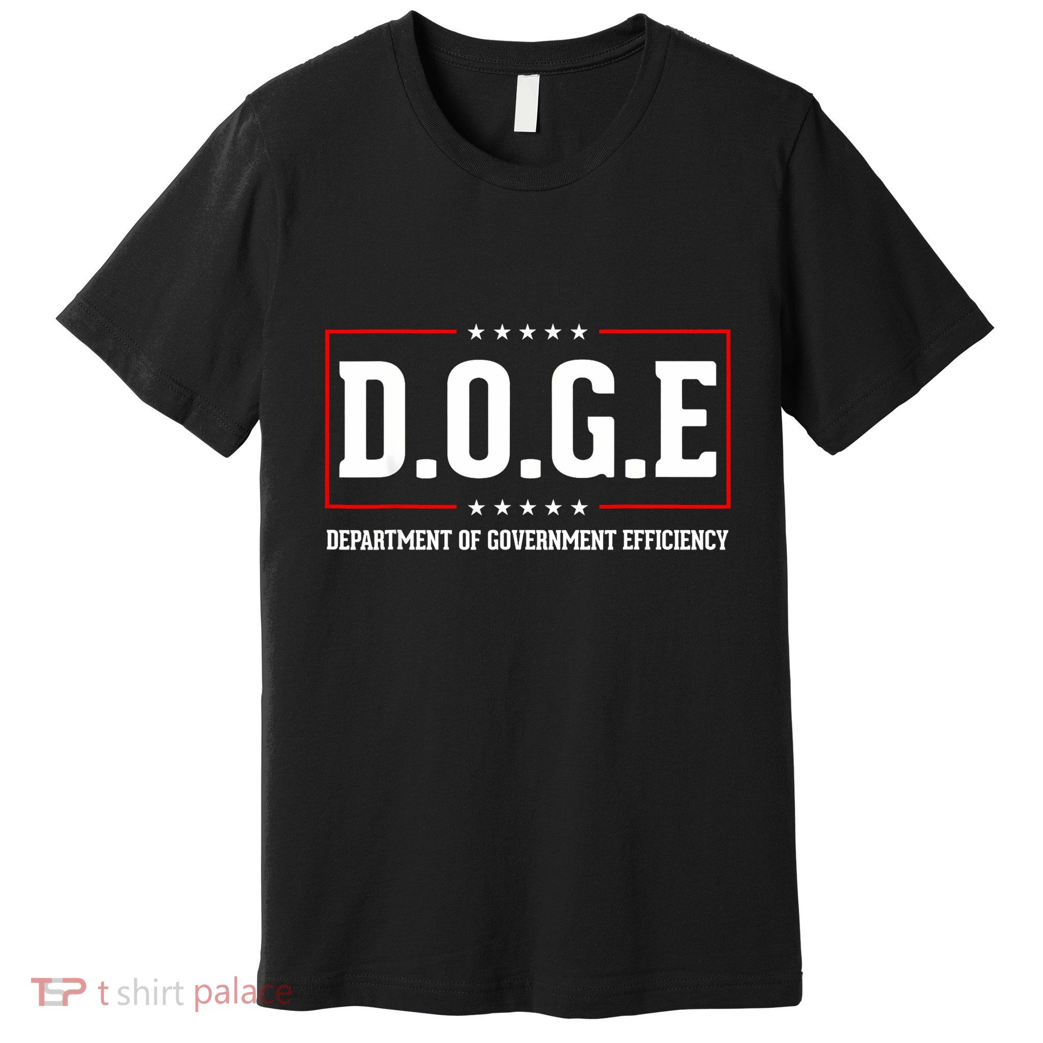 Doge D.O.G.E Department Of Government Efficiency Premium T-Shirt
