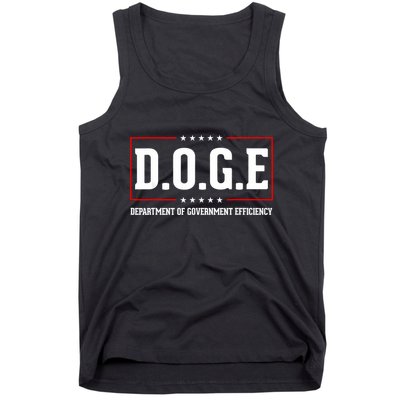 Doge D.O.G.E Department Of Government Efficiency Tank Top