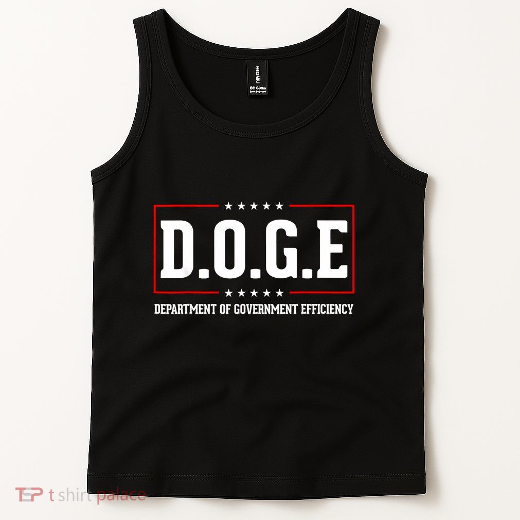Doge D.O.G.E Department Of Government Efficiency Tank Top