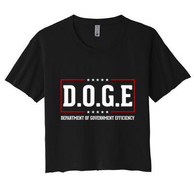 Doge D.O.G.E Department Of Government Efficiency Crop Top