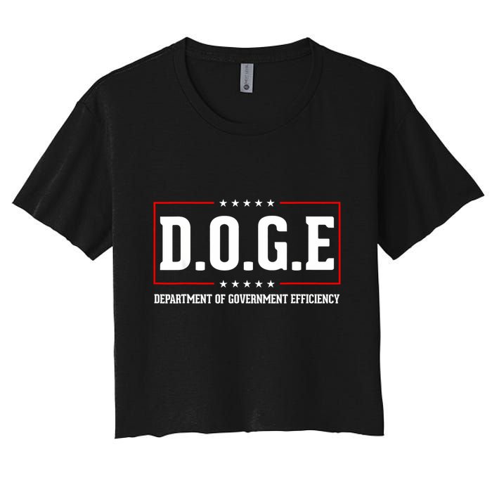 Doge D.O.G.E Department Of Government Efficiency Crop Top
