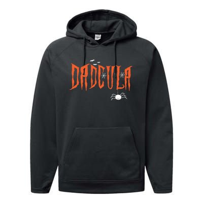 Dad Daddy Dracula Monster Costume Easy Halloween Gifts Performance Fleece Hoodie