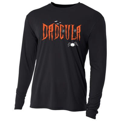 Dad Daddy Dracula Monster Costume Easy Halloween Gifts Cooling Performance Long Sleeve Crew