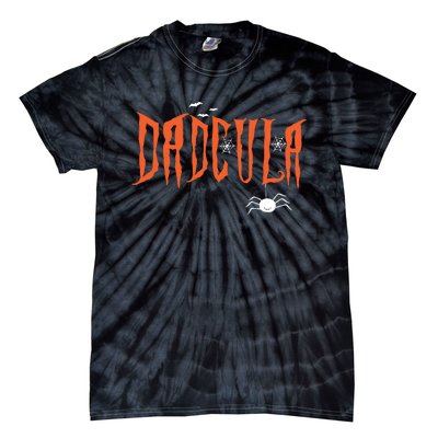 Dad Daddy Dracula Monster Costume Easy Halloween Gifts Tie-Dye T-Shirt