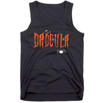 Dad Daddy Dracula Monster Costume Easy Halloween Gifts Tank Top