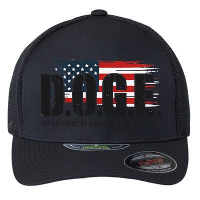 D.O.G.E Doge Department Of Government Efficiency Trump Elon Flexfit Unipanel Trucker Cap