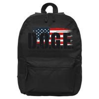 D.O.G.E Doge Department Of Government Efficiency Trump Elon 16 in Basic Backpack