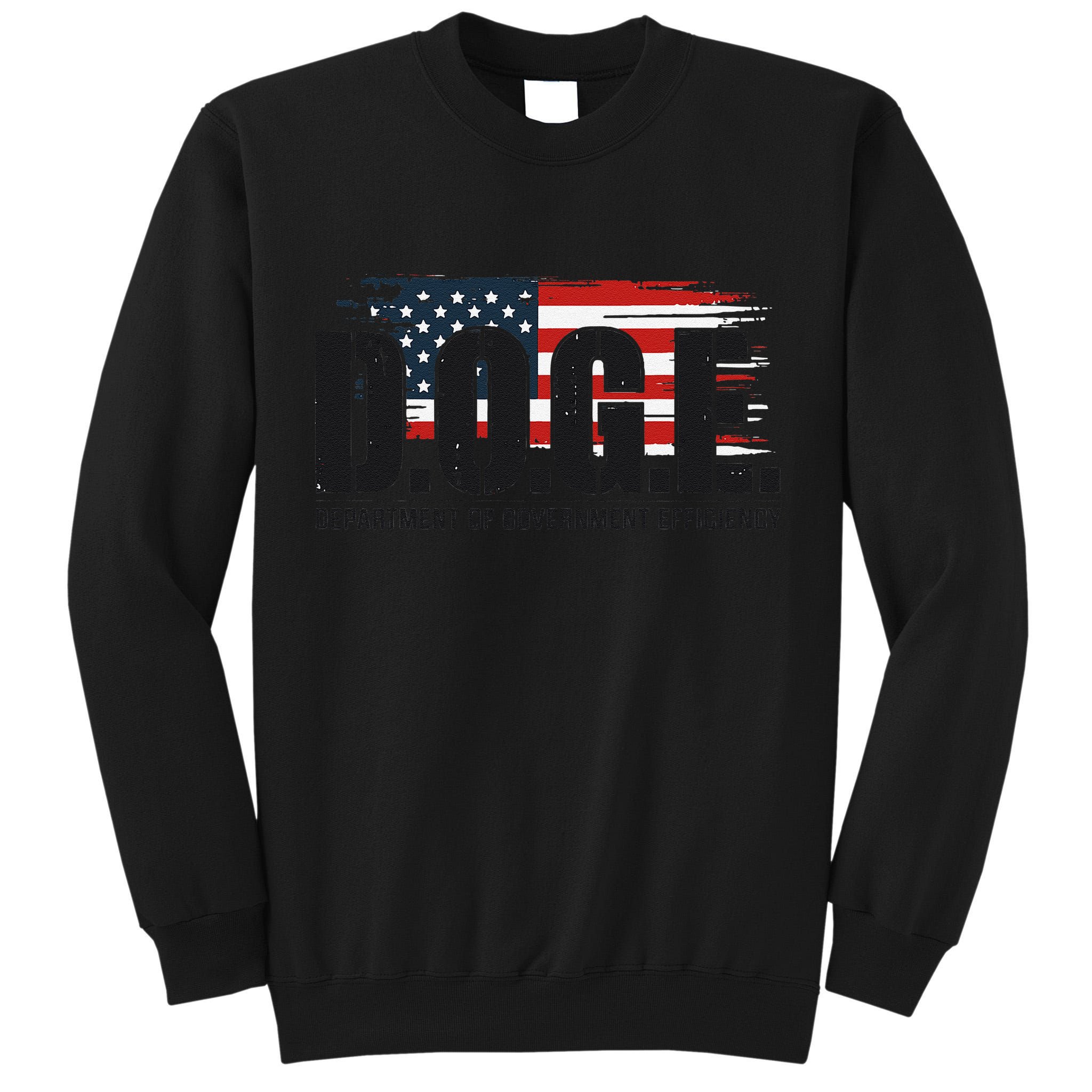 D.O.G.E Doge Department Of Government Efficiency Trump Elon Tall Sweatshirt