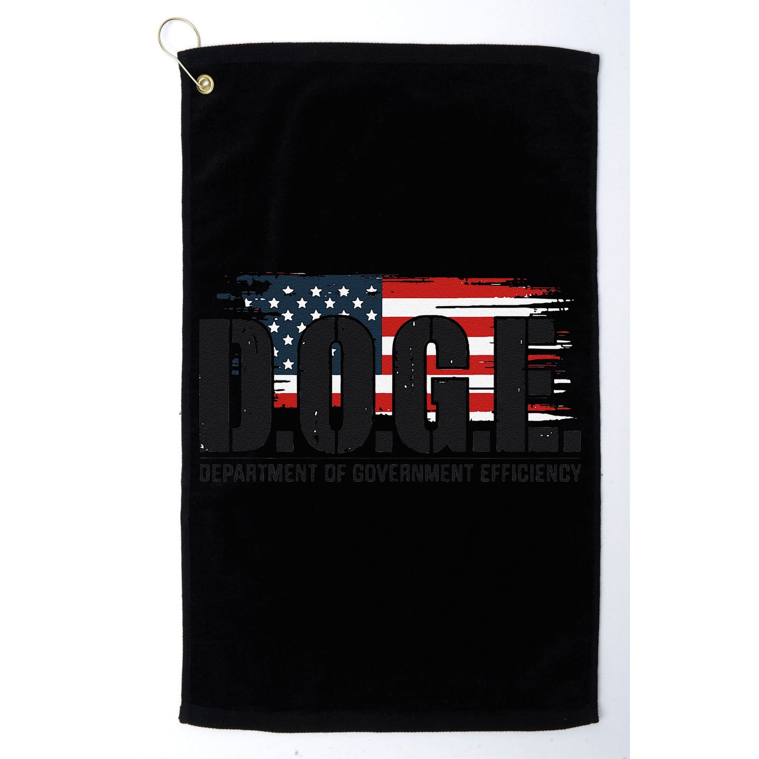 D.O.G.E Doge Department Of Government Efficiency Trump Elon Golf Towel