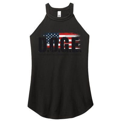 D.O.G.E Doge Department Of Government Efficiency Trump Elon Women's Perfect Tri Rocker Tank