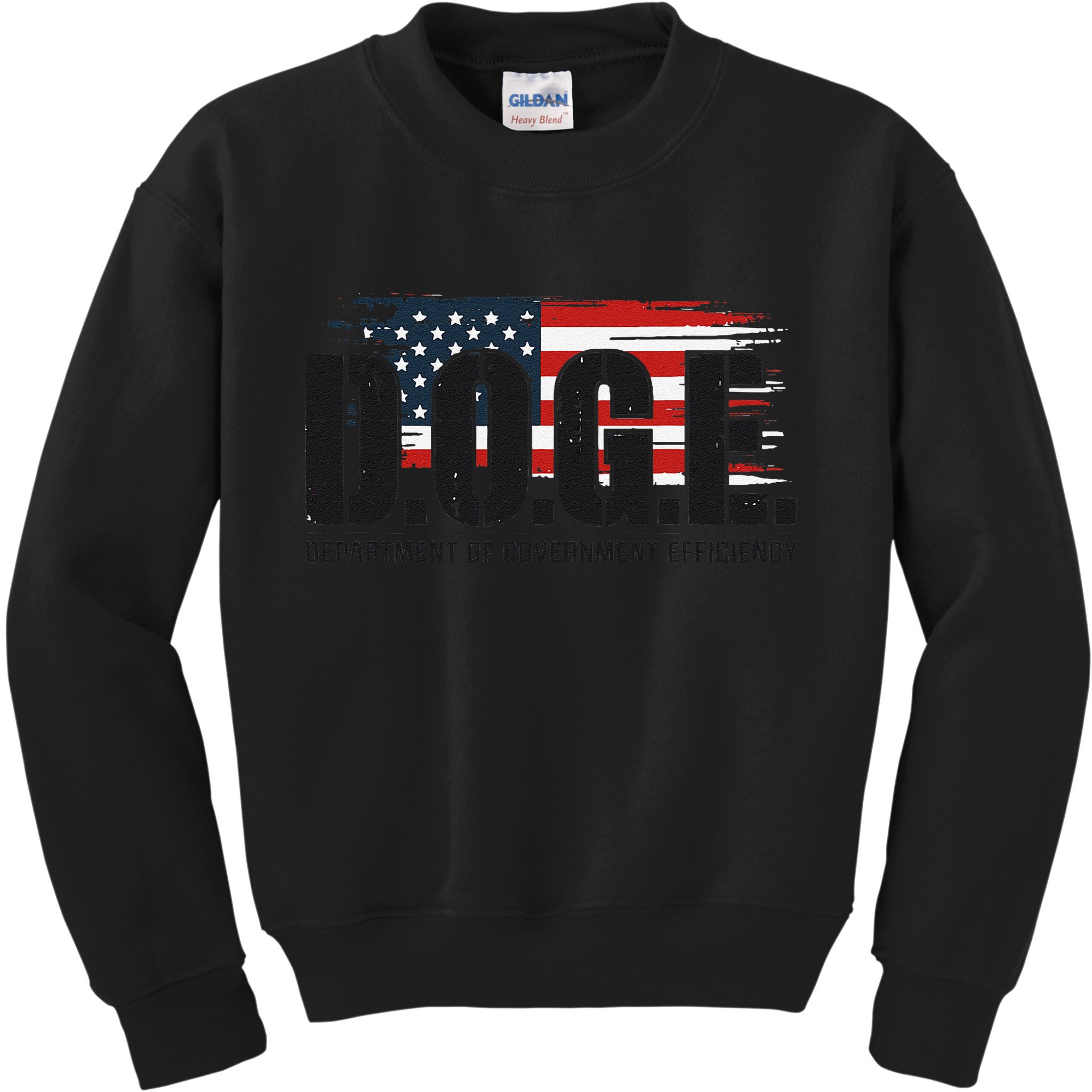 D.O.G.E Doge Department Of Government Efficiency Trump Elon Kids Sweatshirt