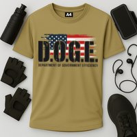D.O.G.E Doge Department Of Government Efficiency Trump Elon Cooling Performance Crew T-Shirt