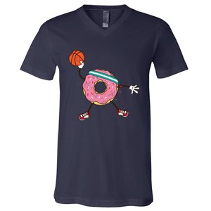 Dunking Donut V-Neck T-Shirt