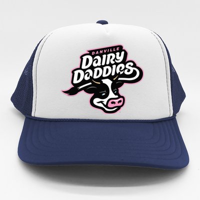 Danville Dairy Daddies Cow Trucker Hat