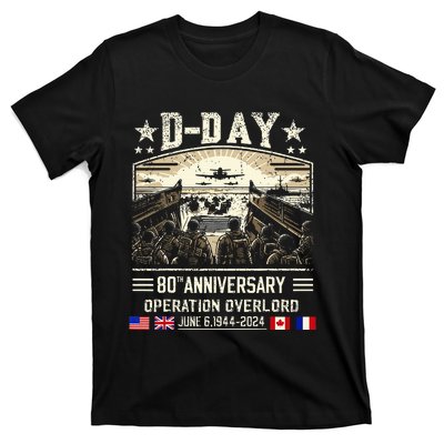 Dday Dwight D. Eisenhower Dday 80th Anniversary T-Shirt