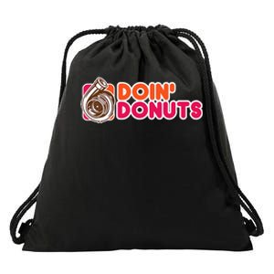 Doin Donuts Drawstring Bag