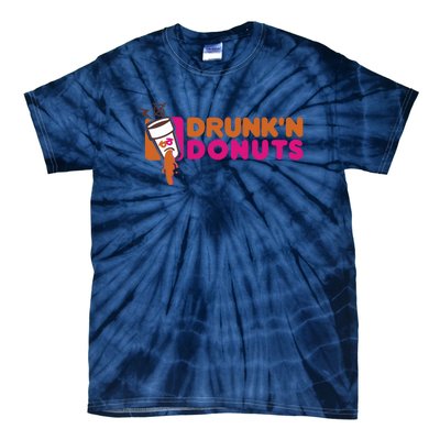 DRUNK'N DONUTS Tie-Dye T-Shirt