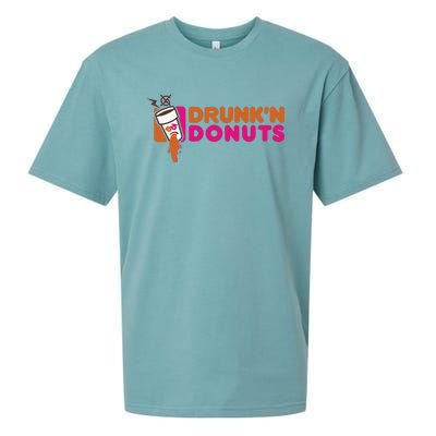 DRUNK'N DONUTS Sueded Cloud Jersey T-Shirt