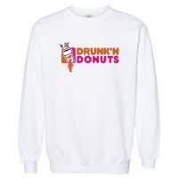 DRUNK'N DONUTS Garment-Dyed Sweatshirt