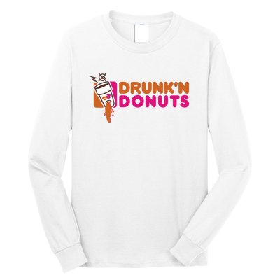 DRUNK'N DONUTS Long Sleeve Shirt