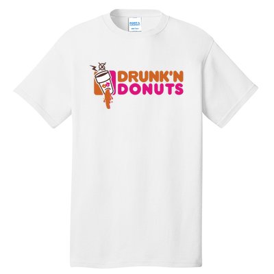 DRUNK'N DONUTS Tall T-Shirt