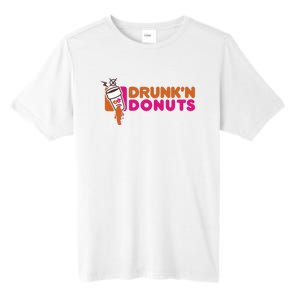 DRUNK'N DONUTS Tall Fusion ChromaSoft Performance T-Shirt