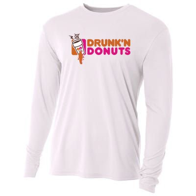 DRUNK'N DONUTS Cooling Performance Long Sleeve Crew