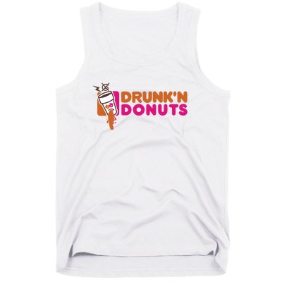 DRUNK'N DONUTS Tank Top