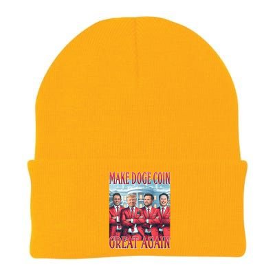 D.O.G.E Doge Department Of Government Efficiency Knit Cap Winter Beanie