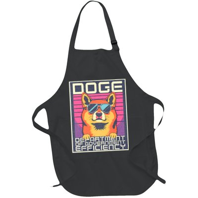 D.O.G.E Doge Department Of Government Efficiency Vintage Apron