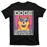 D.O.G.E Doge Department Of Government Efficiency Vintage T-Shirt