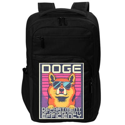 D.O.G.E Doge Department Of Government Efficiency Vintage Impact Tech Backpack