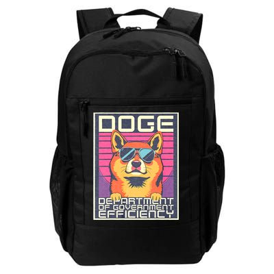 D.O.G.E Doge Department Of Government Efficiency Vintage Backpack